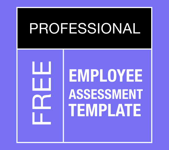 Professional Employee Assessment Template for Free